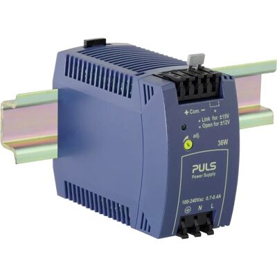 Puls Miniline ML30.106 Voedingsunit - 2.5A, 36W, DIN-rail Puls Miniline ML30.106 Voedingsunit - 2.5A, 36W, DIN-rail