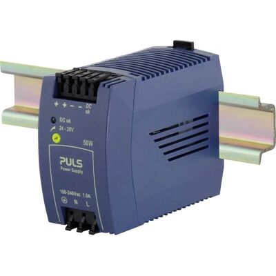 Puls 24V DIN Rail Power Supply - 50W 2.1A Puls 24V DIN Rail Power Supply - 50W 2.1A