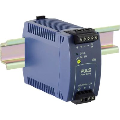 PULS Voedingsunit - 24 V 2.1 A 50 W - Geschikt voor DIN-rail PULS Voedingsunit - 24 V 2.1 A 50 W - Geschikt voor DIN-rail