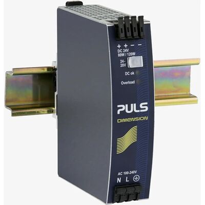PULS Strømforsyning QS3.241 - 24V DC 80W DIN-skinne PULS Strømforsyning QS3.241 - 24V DC 80W DIN-skinne