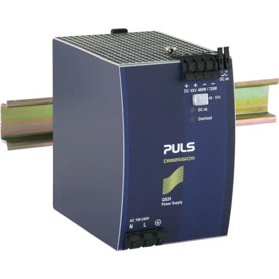PULS QS20.481 Voeding - 48V DC 10A 480W DIN Rail PULS QS20.481 Voeding - 48V DC 10A 480W DIN Rail
