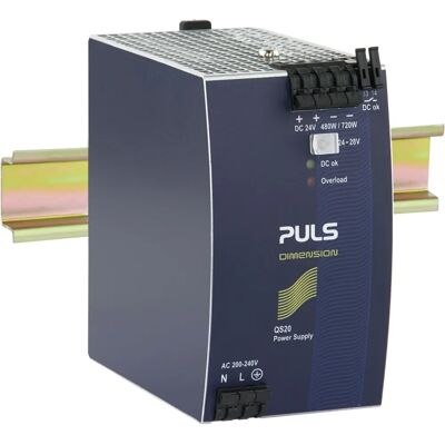 PULS DIMENSION QS20.244 Strömförsörjning - 24V/DC 20A 480W - Enfas PULS DIMENSION QS20.244 Strömförsörjning - 24V/DC 20A 480W - Enfas