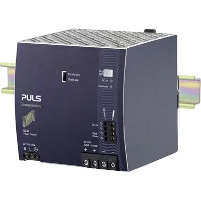 PULS QS40.244 Voedingsadapter - 24V DC, 40A, 960W, DIN rail PULS QS40.244 Voedingsadapter - 24V DC, 40A, 960W, DIN rail