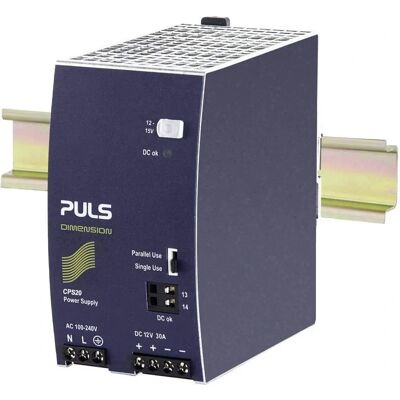 Puls DIN-Skinne Netzteil - 12V 30A 450W - Ein Kanal Puls DIN-Skinne Netzteil - 12V 30A 450W - Ein Kanal