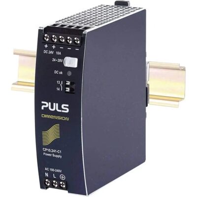 Alimentatore su guida DIN PULS - 24V DC 10A 240W Alimentatore su guida DIN PULS - 24V DC 10A 240W
