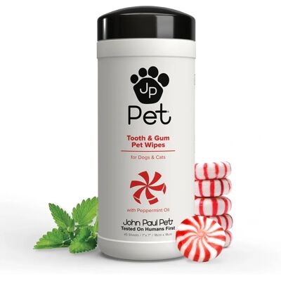 Paul Mitchell John Paul Pet Tand- och Gengivwipes - Djurvårdsservetter Paul Mitchell John Paul Pet Tand- och Gengivwipes - Djurvårdsservetter