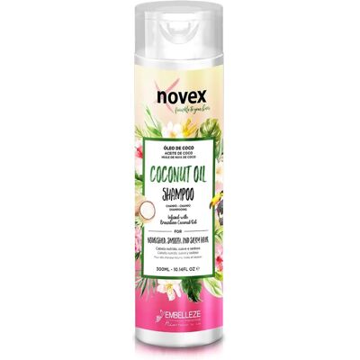 Novex Kokosöl Shampoo - Kontrolle von Frizz & Revitalisierung trockener Haare Novex Kokosöl Shampoo - Kontrolle von Frizz & Revitalisierung trockener Haare