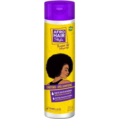 Condicionador AfroHair Novex com óleo de rícino, argan e D-panthenol - 300 ml Condicionador AfroHair Novex com óleo de rícino, argan e D-panthenol - 300 ml