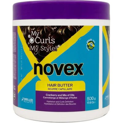 NOVEX Mes Rizos Beurre Capillaire - Produit capillaire - Publicité NOVEX Mes Rizos Beurre Capillaire - Produit capillaire - Publicité