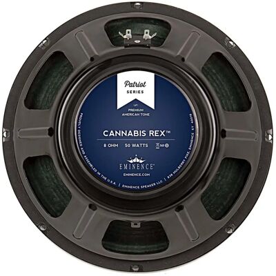 Eminence Cannabis Rex - Haut-parleur 12" 50 W 8 Ohm - Publicité Eminence Cannabis Rex - Haut-parleur 12" 50 W 8 Ohm - Publicité