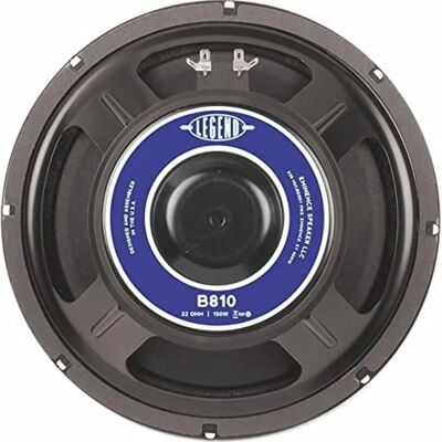 Altoparlante Eminence Legend B810 per chitarra/basso - 10 pollici 150W 32 Ohm Altoparlante Eminence Legend B810 per chitarra/basso - 10 pollici 150W 32 Ohm