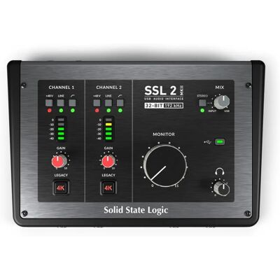 SSL 2 MKII USB Audio Interface - Professional Sound SSL 2 MKII USB Audio Interface - Professional Sound