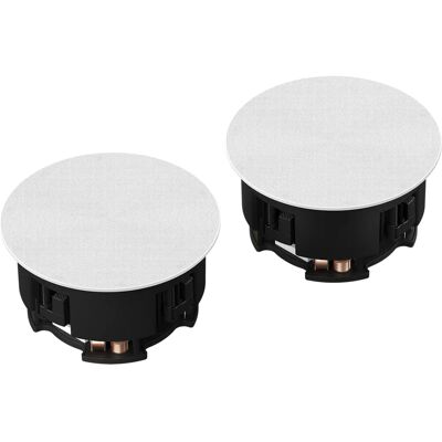 Sonos Sonance 2-veis Svart, Sølv Trådløs 130 W - In-Ceiling Speakers Sonos Sonance 2-veis Svart, Sølv Trådløs 130 W - In-Ceiling Speakers
