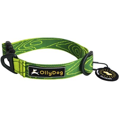 OllyDog Flagstaff Hundhalsbånd - Sage Bark - S, M, L OllyDog Flagstaff Hundhalsbånd - Sage Bark - S, M, L