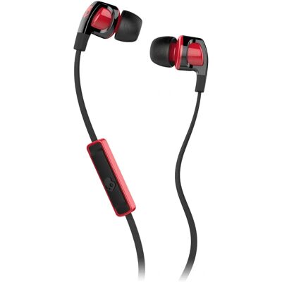 Skullcandy Smokin Buds 2 In-ear Headset - Zwart/Rood Skullcandy Smokin Buds 2 In-ear Headset - Zwart/Rood