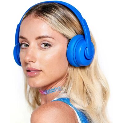 Skullcandy Cassette Langattomat On-Ear-kuulokkeet - Langattomat Bluetooth-kuulokkeet mikrofonilla SININEN Skullcandy Cassette Langattomat On-Ear-kuulokkeet - Langattomat Bluetooth-kuulokkeet mikrofonilla SININEN