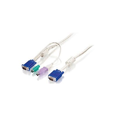 LevelOne ACC-2103 - 5m valkoinen KVM-kaapeli LevelOne ACC-2103 - 5m valkoinen KVM-kaapeli