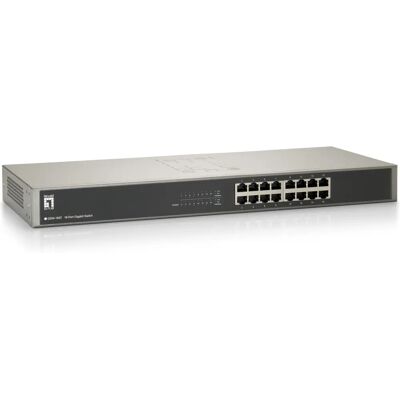 LevelOne - GSW-1657 - 16-Port - Não gerenciado - Switch LevelOne - GSW-1657 - 16-Port - Não gerenciado - Switch