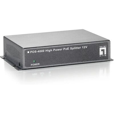 Diviseur réseau LevelOne POS-4000 - Wi-Fi PoE Gris - Publicité Diviseur réseau LevelOne POS-4000 - Wi-Fi PoE Gris - Publicité