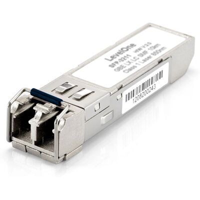 Transceptor de Red Fibra Óptica LevelOne SFP-3211 Blanco - Módulo de Transceptor de Red Transceptor de Red Fibra Óptica LevelOne SFP-3211 Blanco - Módulo de Transceptor de Red