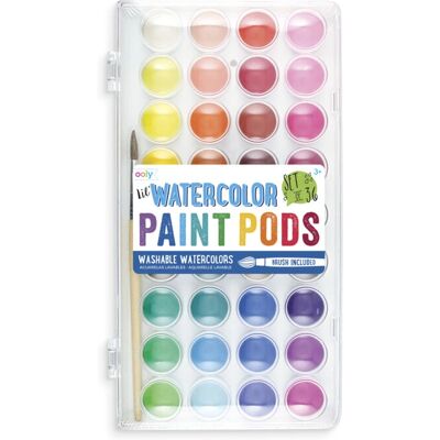Ooly Lil Wasserfarben-Set - 36 Farben - Ab 3 Jahre Ooly Lil Wasserfarben-Set - 36 Farben - Ab 3 Jahre
