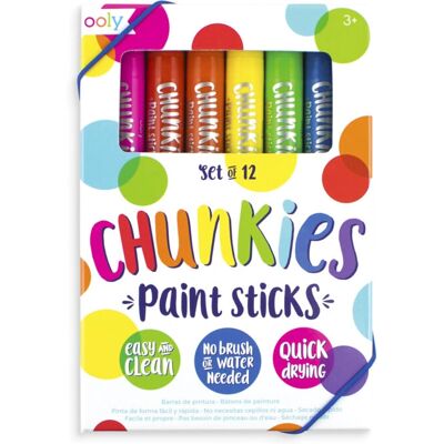 Ooly Chunkies Malstifte - 12 Farben - Maltechnik Ooly Chunkies Malstifte - 12 Farben - Maltechnik