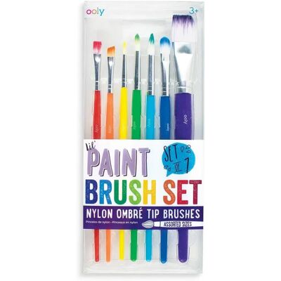 Ooly Lil Paint Brushes - Set aus 7 - Künstlerbedarf Ooly Lil Paint Brushes - Set aus 7 - Künstlerbedarf