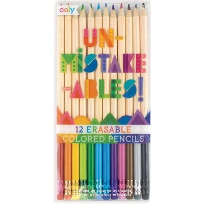 OOLY Un-Mistake-Ables! Crayons de Couleur Multicolores 12 pièces - Publicité OOLY Un-Mistake-Ables! Crayons de Couleur Multicolores 12 pièces - Publicité