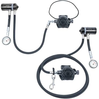 Conjunto de Regulador de Buceo Dive Rite Xt1/xt4 Sidemount - Din - Bar Conjunto de Regulador de Buceo Dive Rite Xt1/xt4 Sidemount - Din - Bar
