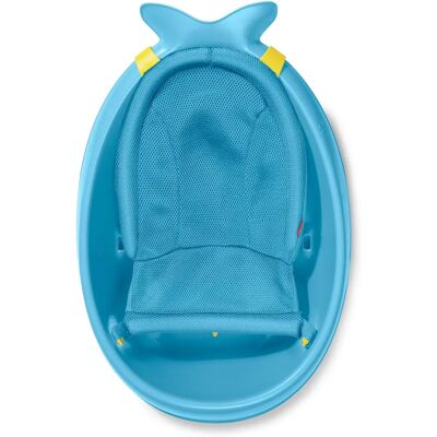 Skip Hop Moby Smart Sling Banheira 3 Estágios - azul Skip Hop Moby Smart Sling Banheira 3 Estágios - azul