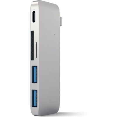 Satechi Silber USB-C 5-in-1 Dock - Laptop Dock/Port Replikator Satechi Silber USB-C 5-in-1 Dock - Laptop Dock/Port Replikator