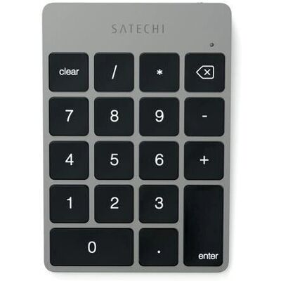 Teclado numérico Bluetooth Satechi - Cinza sem fio Teclado numérico Bluetooth Satechi - Cinza sem fio