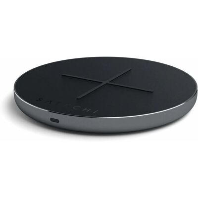 Caricatore wireless Satechi - Ricarica rapida, alluminio, nero, grigio, blu Caricatore wireless Satechi - Ricarica rapida, alluminio, nero, grigio, blu