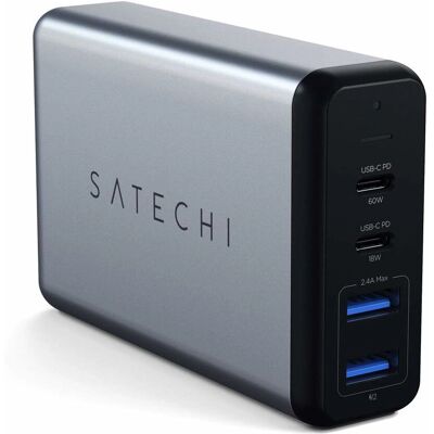 Satechi 75W Dual USB-C Travel Charger - Charger Satechi 75W Dual USB-C Travel Charger - Charger