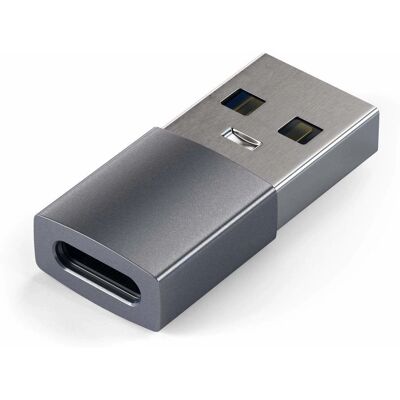 Satechi USB-A auf USB-C Adapter - Grau Satechi USB-A auf USB-C Adapter - Grau