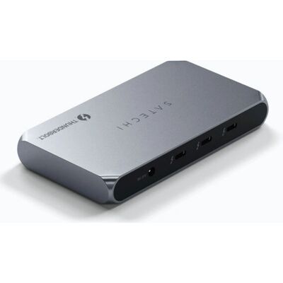 Satechi Space Grey Thunderbolt 4 Hub - Víceportová dokovací stanice Satechi Space Grey Thunderbolt 4 Hub - Víceportová dokovací stanice