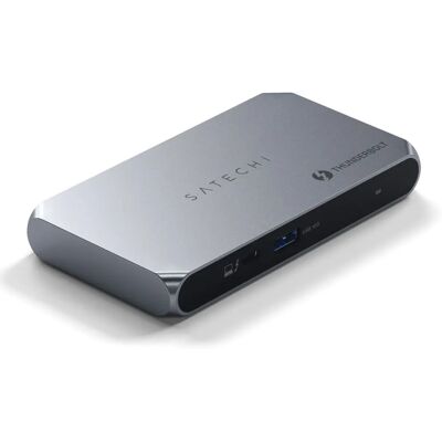 Satechi Space Grey Thunderbolt 4 Hub - Wieloportowa stacja dokująca Satechi Space Grey Thunderbolt 4 Hub - Wieloportowa stacja dokująca