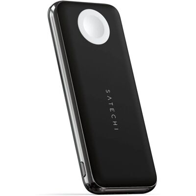 Satechi Quatro kabellose Powerbank 10000 mAh - Tragbares Ladegerät - Qi Wireless Charging - Apple Watch kompatibel - Schnellladung 18W Satechi Quatro kabellose Powerbank 10000 mAh - Tragbares Ladegerät - Qi Wireless Charging - Apple Watch kompatibel - Schnellladung 18W