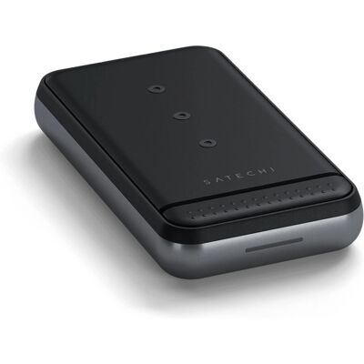 Power Bank και Ασύρματη Φόρτιση Satechi - 10000mAh, Γκρί Power Bank και Ασύρματη Φόρτιση Satechi - 10000mAh, Γκρί