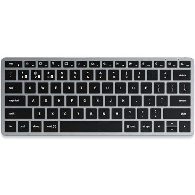 Satechi X1 Bluetooth näppäimistö - Pohjoismainen asettelu - Musta Satechi X1 Bluetooth näppäimistö - Pohjoismainen asettelu - Musta