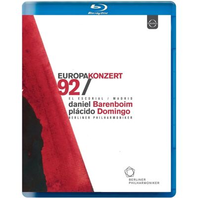 Concert européen 1992 - DVD/Blu-ray de la Philharmonique de Berlin - Publicité Concert européen 1992 - DVD/Blu-ray de la Philharmonique de Berlin - Publicité