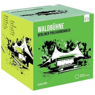 Berliner Philharmoniker Waldbühne - 20 koncertów 1998-2022 - Blu-ray - Klasyczny Berliner Philharmoniker Waldbühne - 20 koncertów 1998-2022 - Blu-ray - Klasyczny
