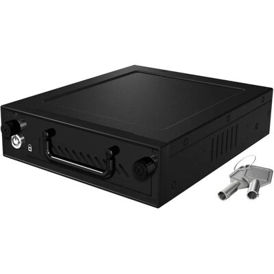 ICY BOX IB-148SSK-B - Boîtier pour disques avec serrure ICY BOX IB-148SSK-B - Boîtier pour disques avec serrure