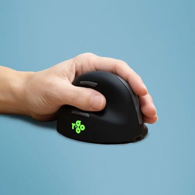 Mouse wireless per mancini R-Go Tools RGOHEWLL - Ergonomico 1750 DPI Mouse wireless per mancini R-Go Tools RGOHEWLL - Ergonomico 1750 DPI