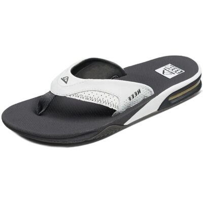 Reef White Fanning Water-Resistant Beach Sandals - Casual Reef White Fanning Water-Resistant Beach Sandals - Casual