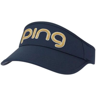 Visière de golf Ping G Le 3 Bleu/Noire - Golf Visor - Publicité Visière de golf Ping G Le 3 Bleu/Noire - Golf Visor - Publicité