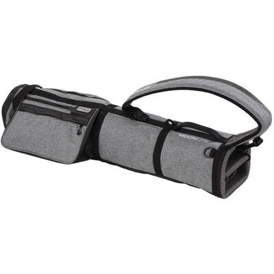 Ping Moonlite 244 Golf Pencil Bag - Heather Grey/Black - Golf Pencil Bag Ping Moonlite 244 Golf Pencil Bag - Heather Grey/Black - Golf Pencil Bag