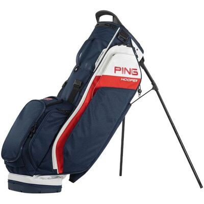 Ping Hoofer 231 Golf Støtteveske - Marine/Hvit/Rød Ping Hoofer 231 Golf Støtteveske - Marine/Hvit/Rød