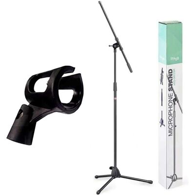 MUSIC STORE Mic 1 MKII Soporte de micrófono - Robusto, ajustable, versátil MUSIC STORE Mic 1 MKII Soporte de micrófono - Robusto, ajustable, versátil