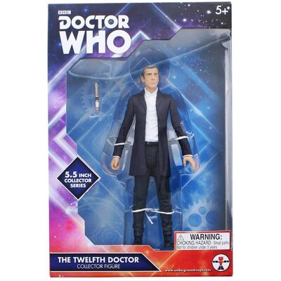 EED Distribution Figurine 12e Docteur - Doctor Who, 5,5 pouces, chemise blanche - Publicité EED Distribution Figurine 12e Docteur - Doctor Who, 5,5 pouces, chemise blanche - Publicité